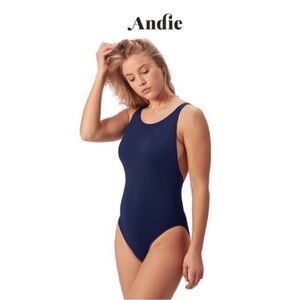 NEW with tags!! Andie “The Montauk” One Piece Bathing Swim Suit Size Small